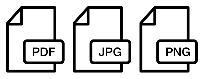 Extract from PDF, JPG, Screenshots